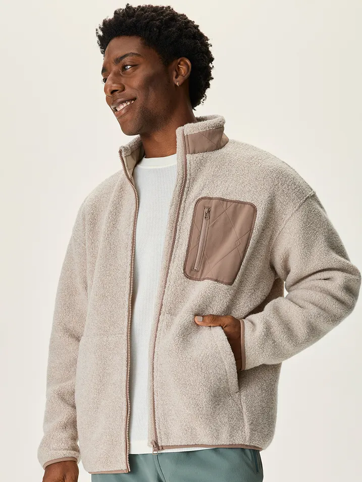 MegaFleece Full Zip Side