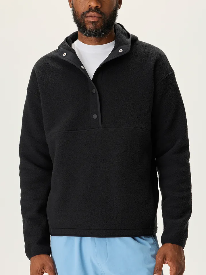 RecFleece Snap-Up Hoodie Front